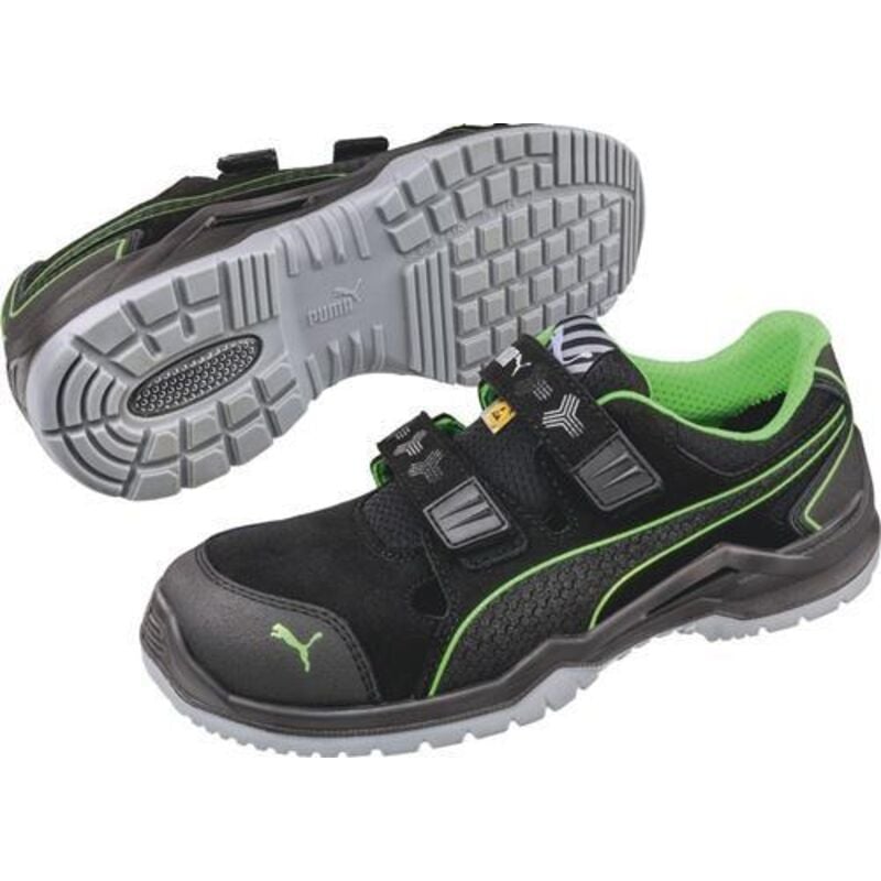PUMA Sandale de sécurité Neodyme Green Low taille 41 noir / vert - 644300-41