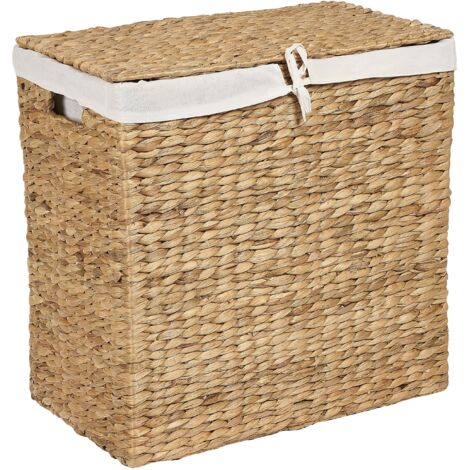 Basket LANGSON Wicker Natural 75 L