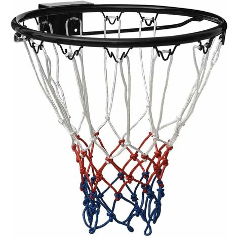Basketballkorb Schwarz 39 cm Stahl