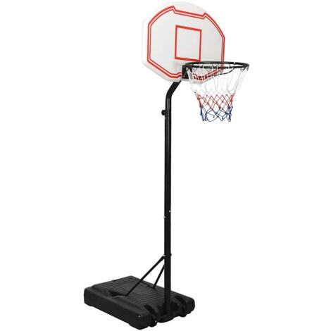 Basketballständer Weiß 237-307 cm Polyethylen