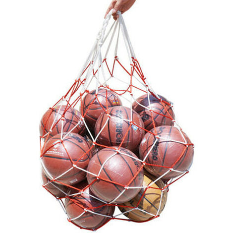 Nylon Netztasche Ball trägt Net Volleyball Basketball Fußball Fußball nütz  YT 