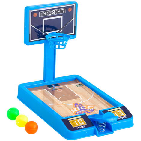 Basketballtisch mit Rebound-Funktion und Fingerauswurf – Interaktives Eltern-Kind-Spiel