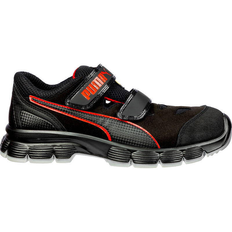 Puma Safety Shoes - puma Aviat Low esd src 640891-44 antistatique (esd) Chaussures de sécurité S1P Pointure (eu): 44 noir, rouge 1 pc(s) S115341