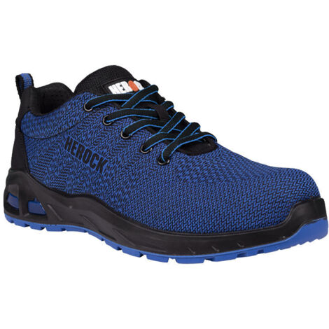 Baskets de sécurité basses HEROCK Titus S1P bleu roi
