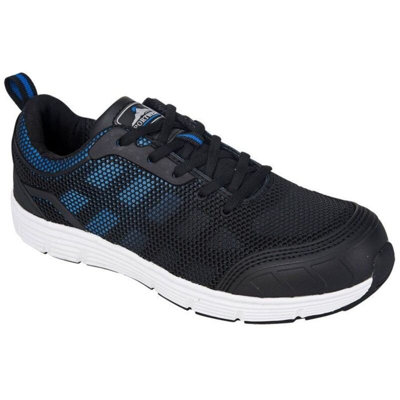 Portwest - Baskets de sécurité basses Tove S1P Steelite Noir / Bleu 40 Portwest - Baskets de sécurité basses Tove S1P Steelite Noir / Bleu 40