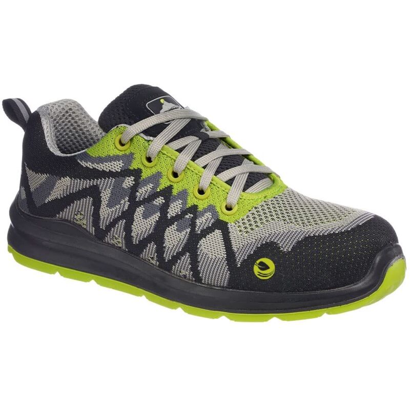 Chaussures de sécurité basses éco S1P Noir/Jaune 37