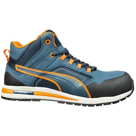 FP Chaussures de sécurité hautes Crosstwist MID S3 HRO SRC - bleu/orange 43