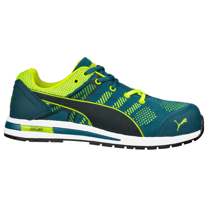 Puma Safety Shoes - Baskets de sécurité S1P puma Elevate Knit Low 643170 - Vert foncé - 44 - Vert foncé