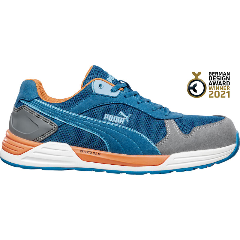 Chaussures de sécurité FRONTSIDE LOW S1P ESD HRO SRC - bleu/orange 43