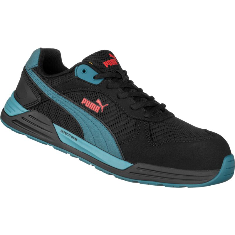 Puma Safety Shoes - Baskets de sécurité Frontside S1P Puma noires/bleues 40
