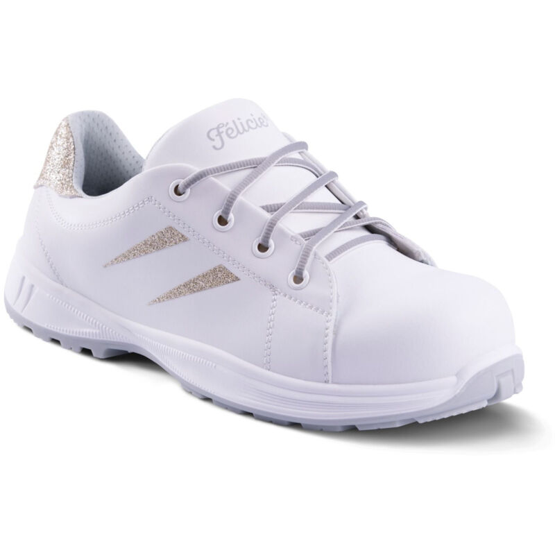 Basket de sécurité Gaston Mille S1P sra esd - Taille 40 - Blanche - SMFG340