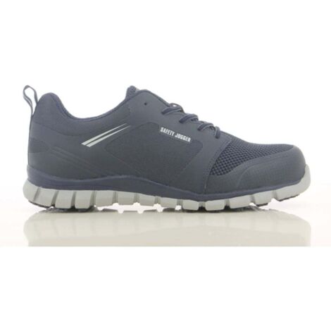 Baskets de sécurité ultra légères Safety Jogger LIGERO S1P ESD SRC Bleu Marine 45