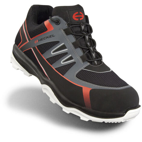 Baskets de travail basses S1P Run-R 100 HECKEL 62583 - Noir / Gris clair - 38