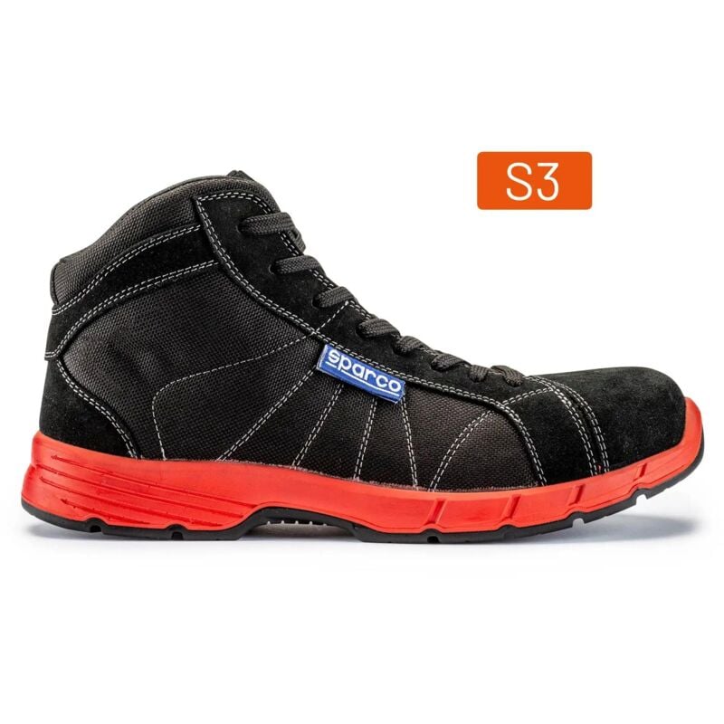 Sparco - 07524NRNR Chaussure de sécurité Challenge esd S3 src Noir 48