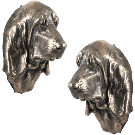 Basset Hound - statuetta di cane, busto appeso, decorazione unica per un amante dei cani di Art-Dog