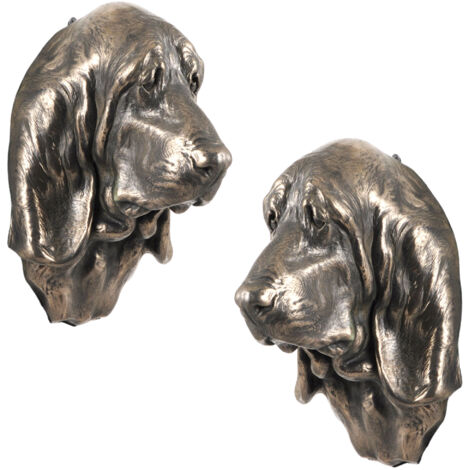Basset Hound - statuette de chien, buste suspendu, décoration unique pour les amoureux des chiens par Art-Dog