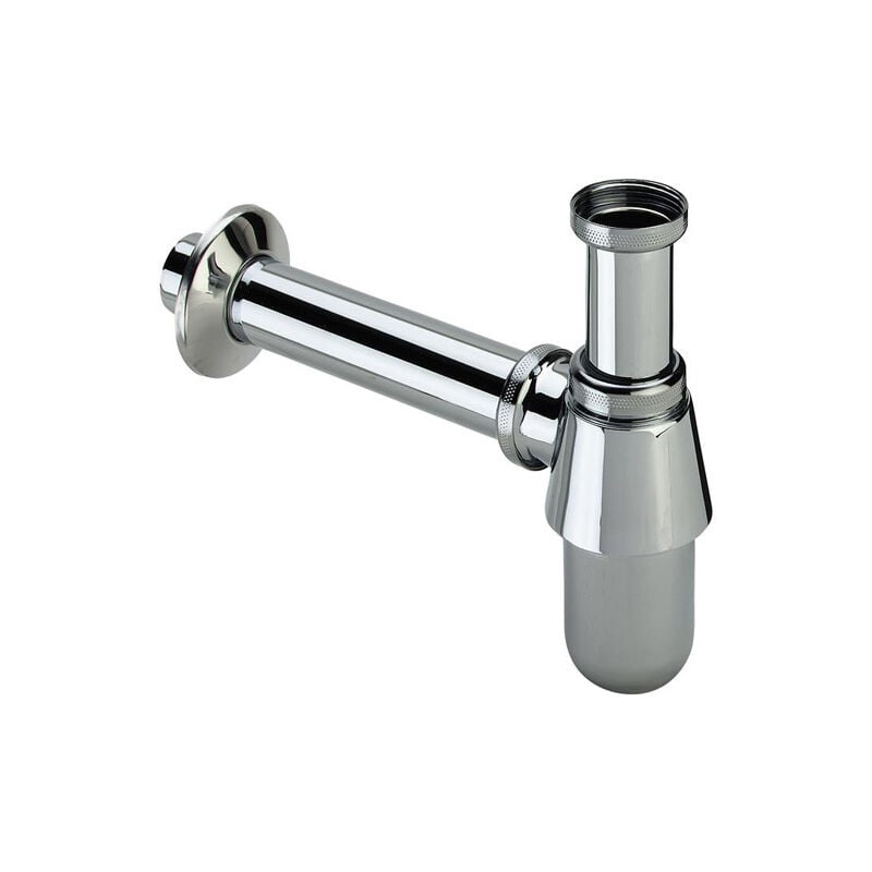 5/4' x 32mm Bassin bouteille piège bain décoratif chromé déchets laiton évier