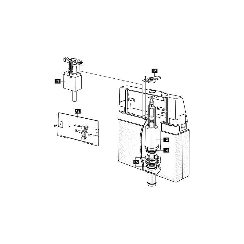 Schwab - Bassin cloche pour cloche pour modele 80.000/185.../ 182.0400