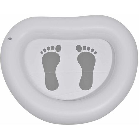 Bassin de Bain Gonflable pour Soins des Pieds - Pliable Piscine Spa Bassin de Lavage des Pieds,pour Piscine et Bain de Pieds Spa