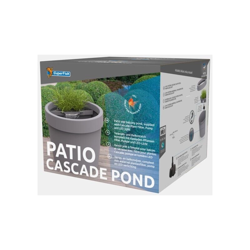 Bassin de jardin de terrasse ou de balcon