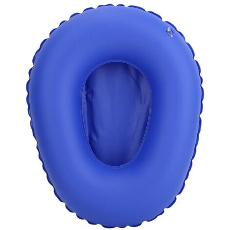 Bassin de Lit Médical Gonflable Anti-Escarre pour Personnes Âgées Alitées - Bac de Toilette Urinoir Portable avec Pompe à Air, Confort Ergonomique, Matériau PU Lavable
