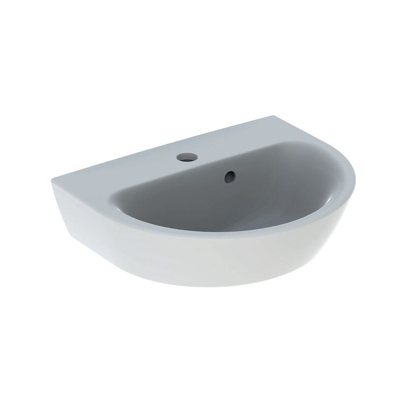 Lave-mains Bastia 45 x 36 cm avec trop-plein blanc - GEBERIT