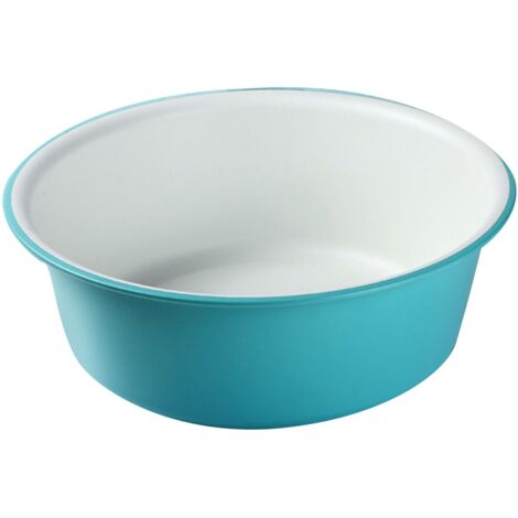 Bassin en plastique renforcé à usage multiple 29.7x10.2cm blanc pour le visage, vêtements et pieds