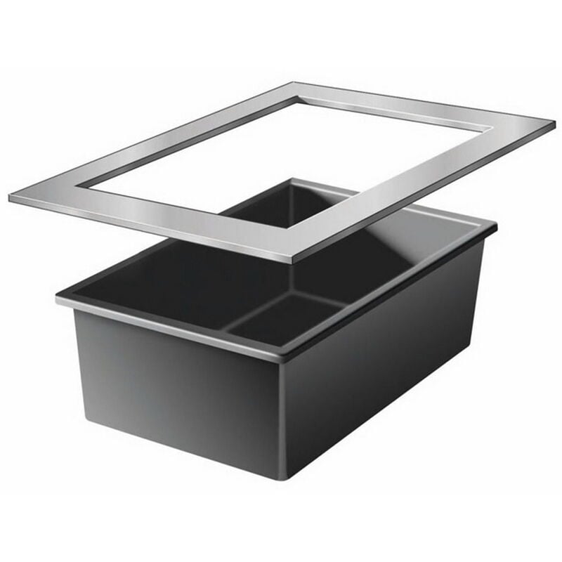 Ubbink - Cadre décoratif quadra Inoxframe pour bassin quadra C3