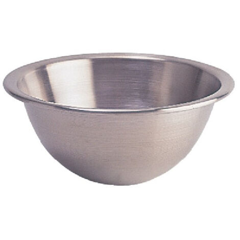 Bassine cul-de-poule professionnelle inox - Bourgeat 10 L
