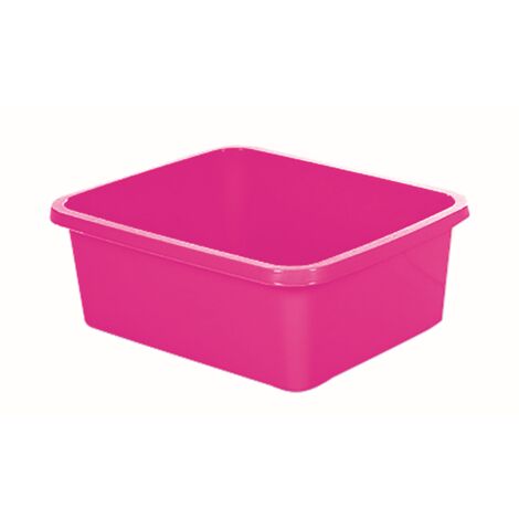 Bassine de lavage carrée 8L Fuschia MSV