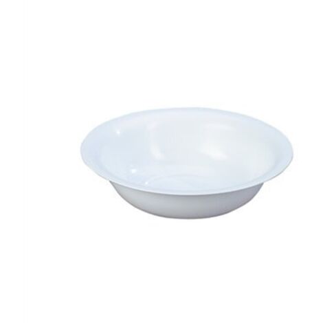 Bassine en plastique blanche 40cm 23050 denox