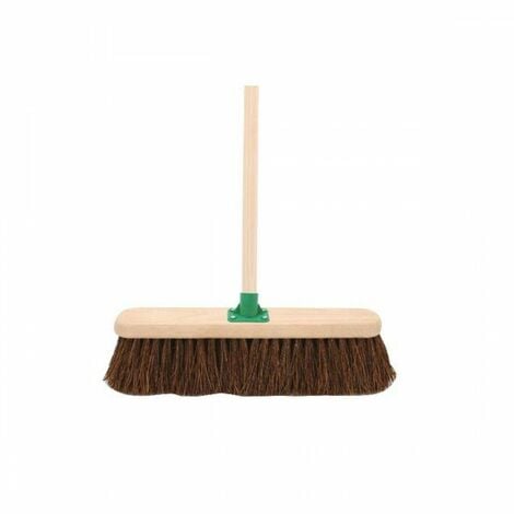 Bassine Stiff Broom With Handle 18In - CX01085