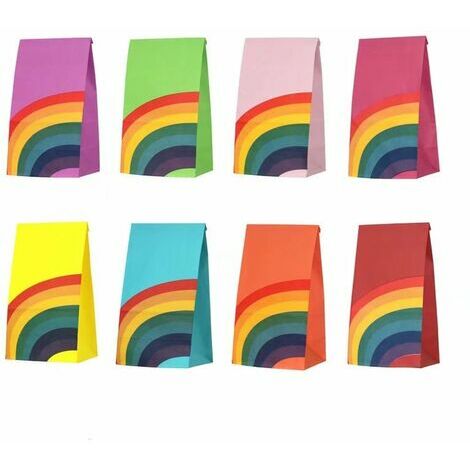 AOKELEON Vergoldete Geschenktüte, Bunt – Stylisch Verpacken Für Jeden Anlass