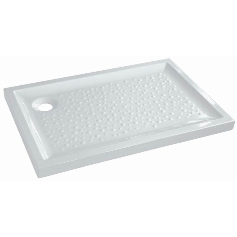 Receveur Bastia extra-plat rectangulaire à poser 90x70 cm Geberit