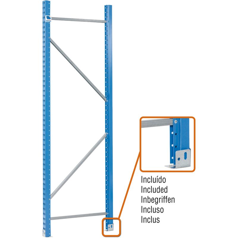 

Bastidor Stitan Desmontado 1800X900 Azul SimonRack