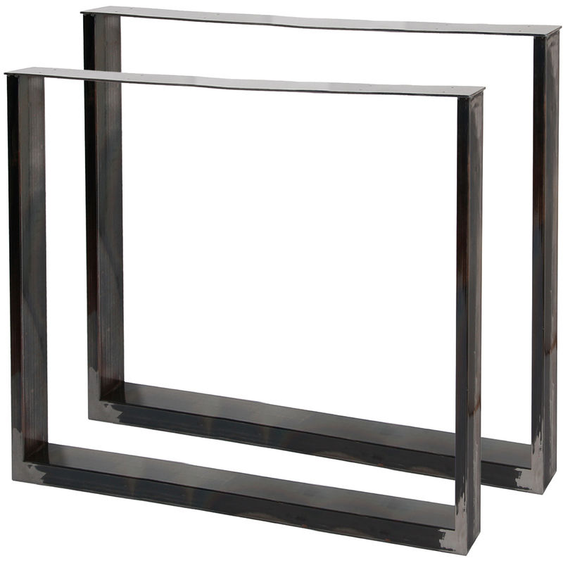 

Bastidores para mesa 80x72 cm Acero lacado claro Caballetes para tablero Patas de mesa Bricolaje