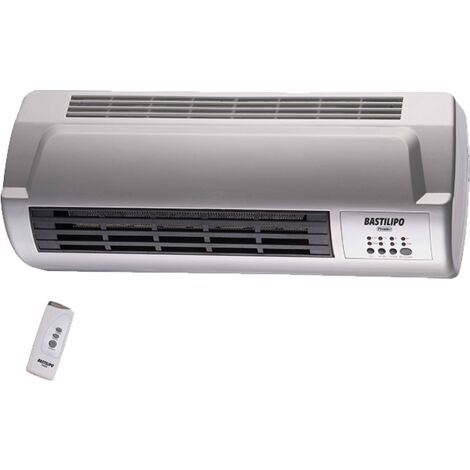 Calefactor de aire de suelo 1000 / 2000 w de color blanco - Cablematic