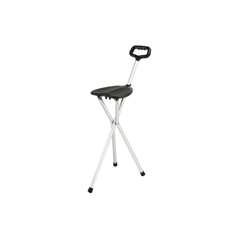 

Bastón con asiento | Plegable | Aluminio