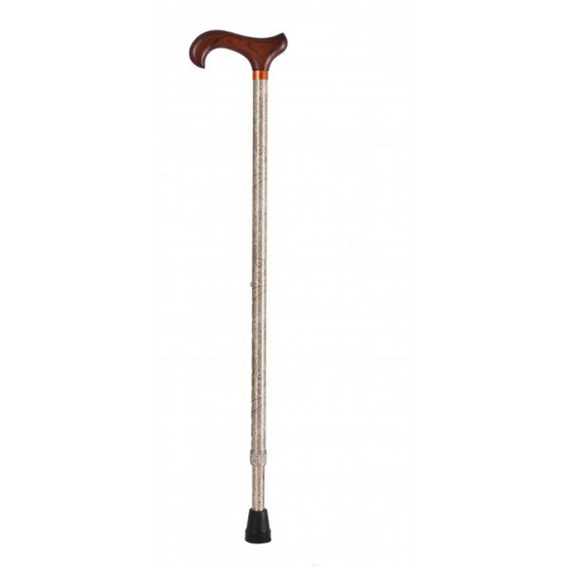 

Bastón muletilla aluminio extensible beige