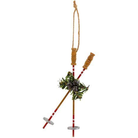 BASTON MADERA SDN CAMPANA 14CM - Feeric lights & christmas