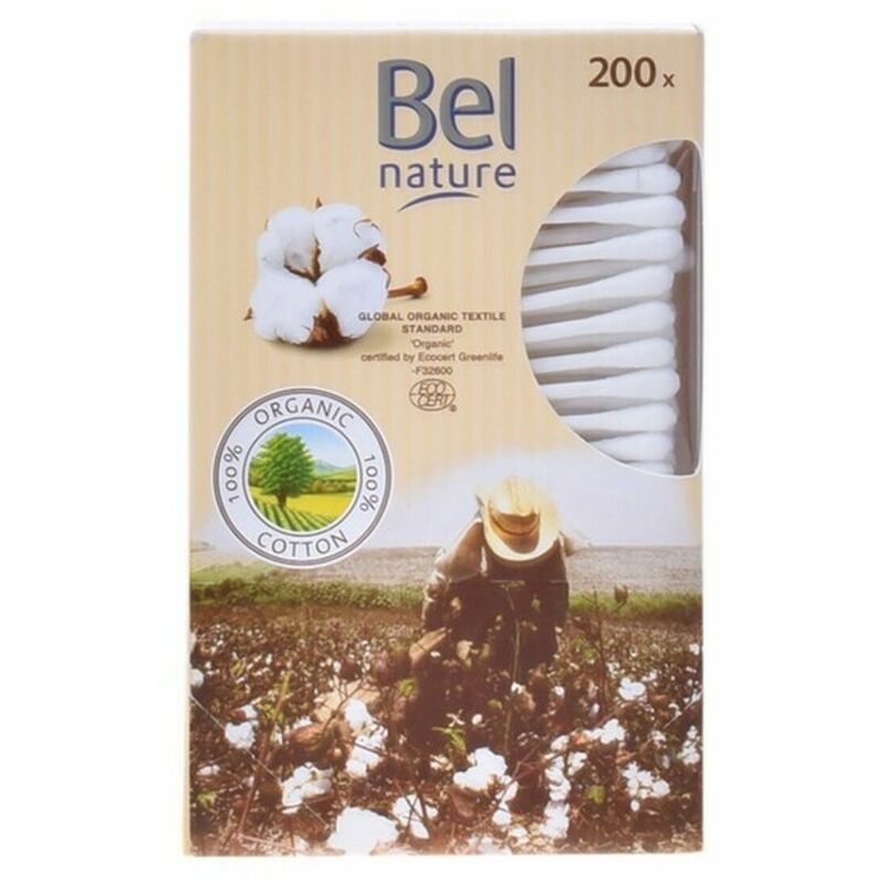 

Bastoncillos De Algodón Nature (200 Uds) - BEL