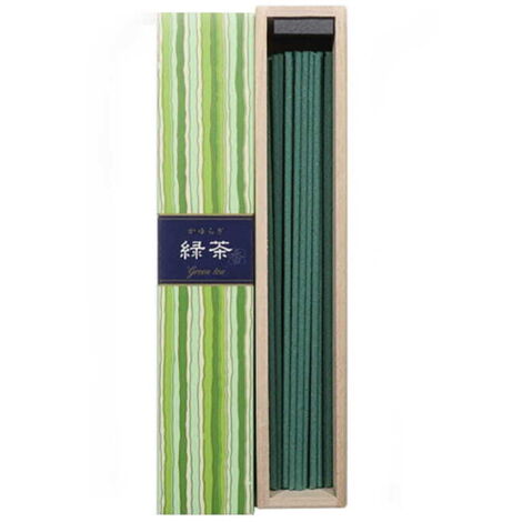 Bastoncini di incenso al tè verde Kayuragi