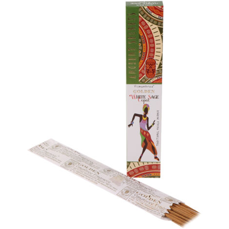 Bastoncini di incenso dorati 15 g - Copale e Salvia bianca