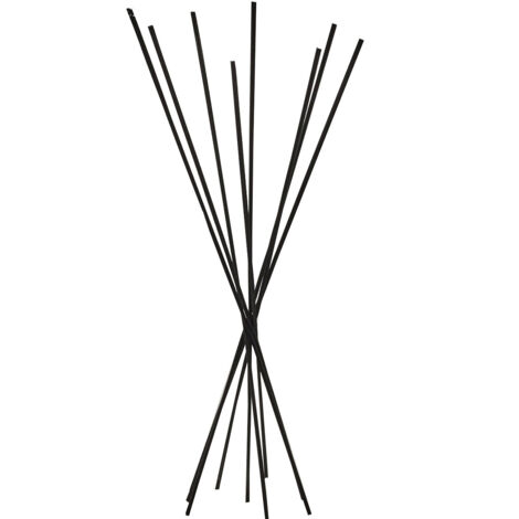 BASTONCINI RATTAN PER PROFUMA AMBIENTE H.35CM NERI