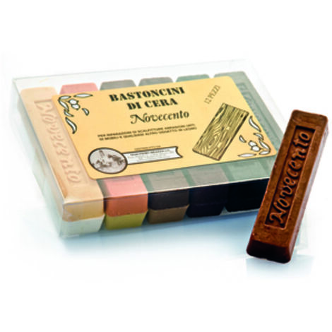 BASTONCINO DI CERA NOVECENTO BIANCO- 12,0 pz