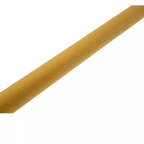 bastone in legno per tende ø28mm lunghezza cm 200  - colore naturale.
