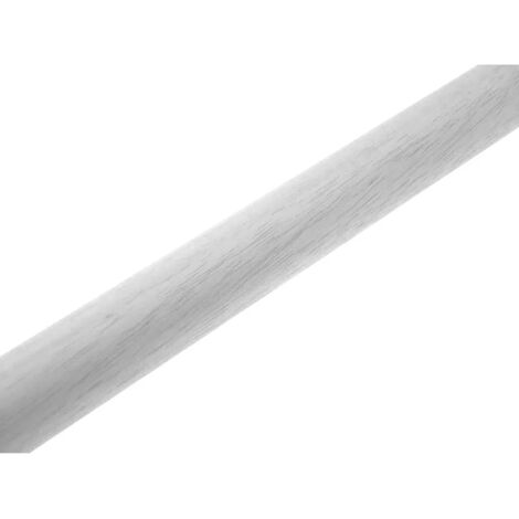 bastone in legno per tende ø28mm lunghezza cm 200  laccato bianco.