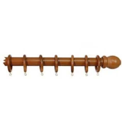 BASTONE IN LEGNO SENZA SUPPORTI Ø MM.35 OLMO  cm.200