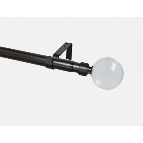 BASTONE KIT LETE D.19MM 120-210CM NERO OPACO