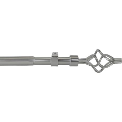 BASTONE KIT TWIST D.19MM 120-210CM NICHEL